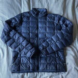 REI Men's 650 Down Puffer Jacket Size M Navy Blue